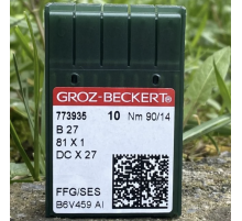 Голки GROZ-BECKERT для промислових оверлоків B27/DCx27 81x1 90/14 FFG/SES