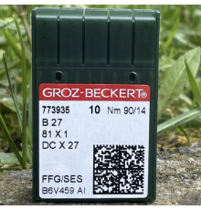 Голки GROZ-BECKERT для промислових оверлоків B27/DCx27 81x1 90/14 FFG/SES