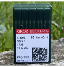 Голки GROZ-BECKERT для промислових швейних машин DBx1 16x257 90/14 FFG/SES