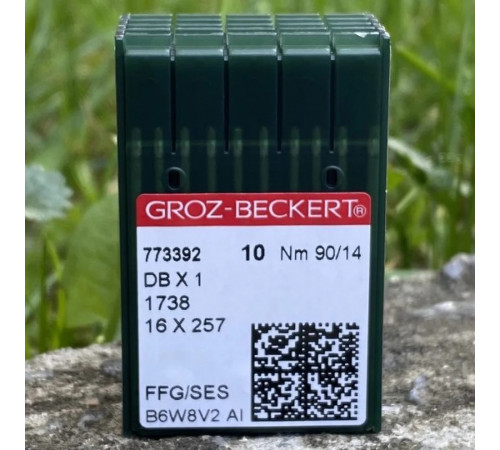 Голки GROZ-BECKERT для промислових швейних машин DBx1 16x257 90/14 FFG/SES