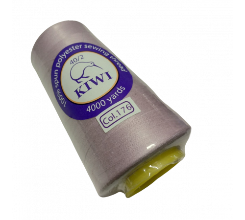 Нитки швейні №40/2 - колір Світло-бузковий (№176)