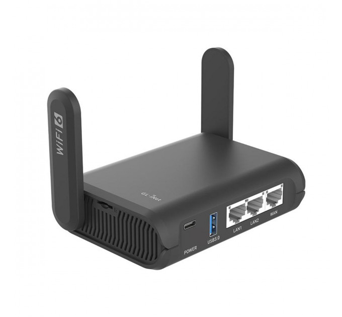 Wi-Fi 6 роутер GL.iNet GL-AXT1800 Slate AX VPN TOR OpenWrt