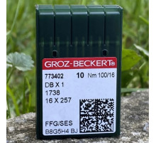 Голки GROZ-BECKERT для промислових швейних машин DBx1 16x257 100/16 FFG/SES