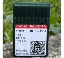 Голки GROZ-BECKERT для промислових швейних машин DPx5 135x5 90/14 FFG/SES